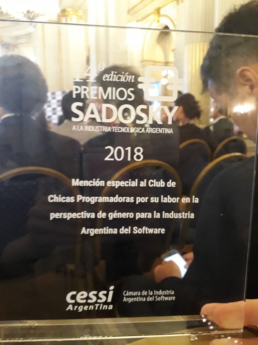 Gracias <a href="/CessiArgenTIna/">CESSI Argentina</a> por darnos eata mencion al Club de Chicas Programadoras. <a href="/chprogramadoras/">Chicas Programadoras</a>