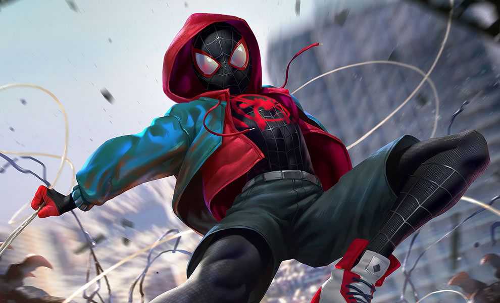 MILES MORALES: THE SPIDER-MAN  LIMITED EDITION GICLEE ON