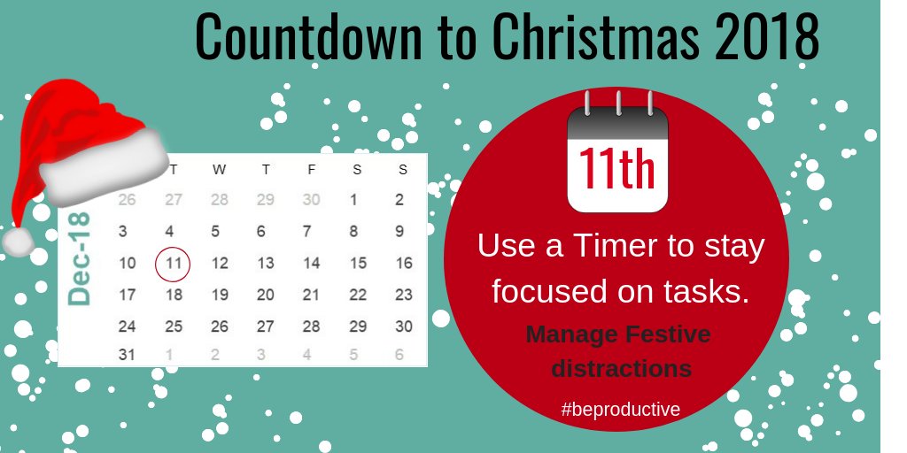 Be productive this December with our #countdowntochristmas A productivity tip each day to help you smash it this year!
#christmas #planning #productivity #TuesdayThoughts