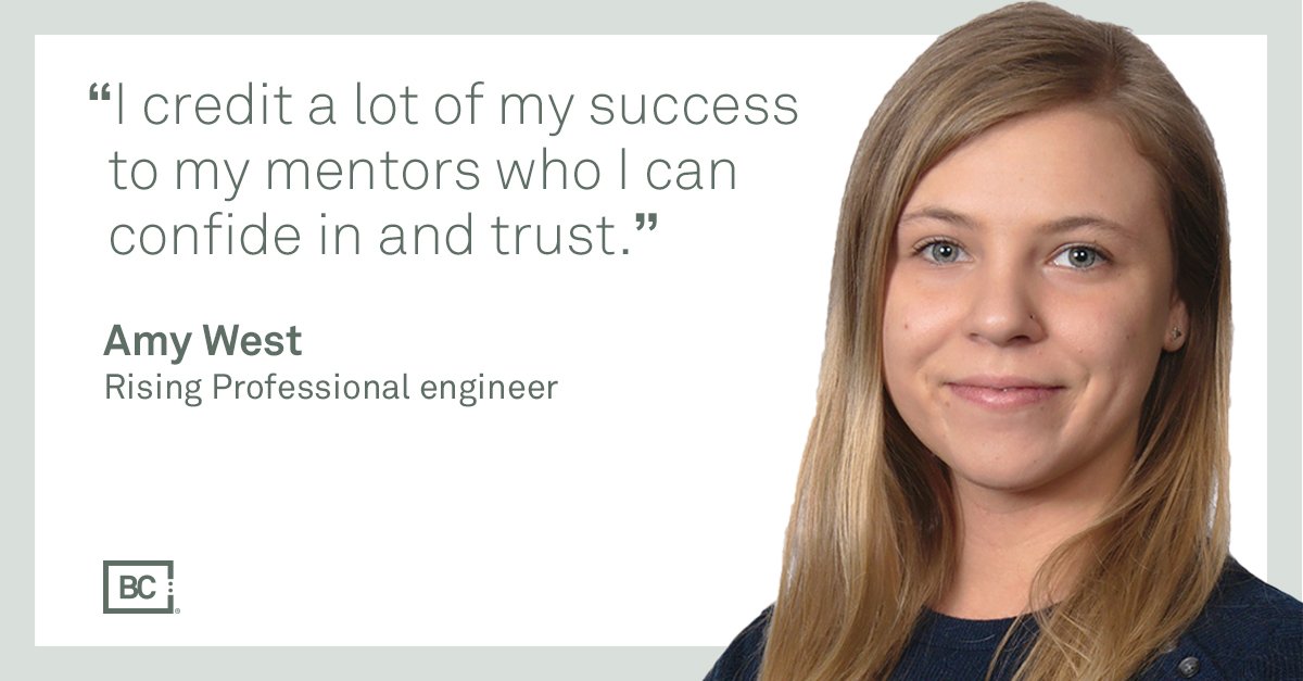 brwncald's tweet photo. #PictureYourselfAtBC: Meet Amy West, a #RisingProfessional #engineer in BC’s Cincinnati office! Amy shares the key to effective collaboration & bridging the experience gap in @Ohio_WEA’s Buckeye Bulletin @WEForg https://t.co/hll5OFLbp5 #STEMcareers #JoinUs https://t.co/HOoxLB16t6