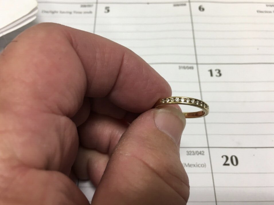 This diamond ring was missing for 9 years..lost down a sewer pipe in somers point..this holiday season..it has reappeared and the owner has it back on her finger..that story coming up on action news at 6