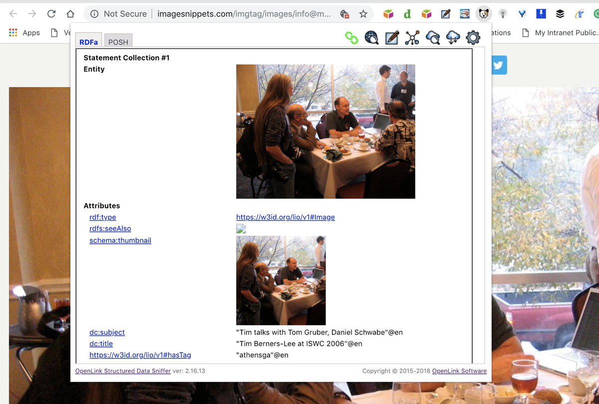 kidehen's tweet photo. Simple demonstration of #RDF (deployed using #LinkedData principles) via the combined prowess of productivity tools such as @ImageSnippets & @datasniff plus the #RWW functionality of a #SolidPod:
https://t.co/OnU6BQMogv
#SolidHelps #Privacy #SemanticWeb #DataSpaces #WebWeWant https://t.co/ejvfRUv7pw