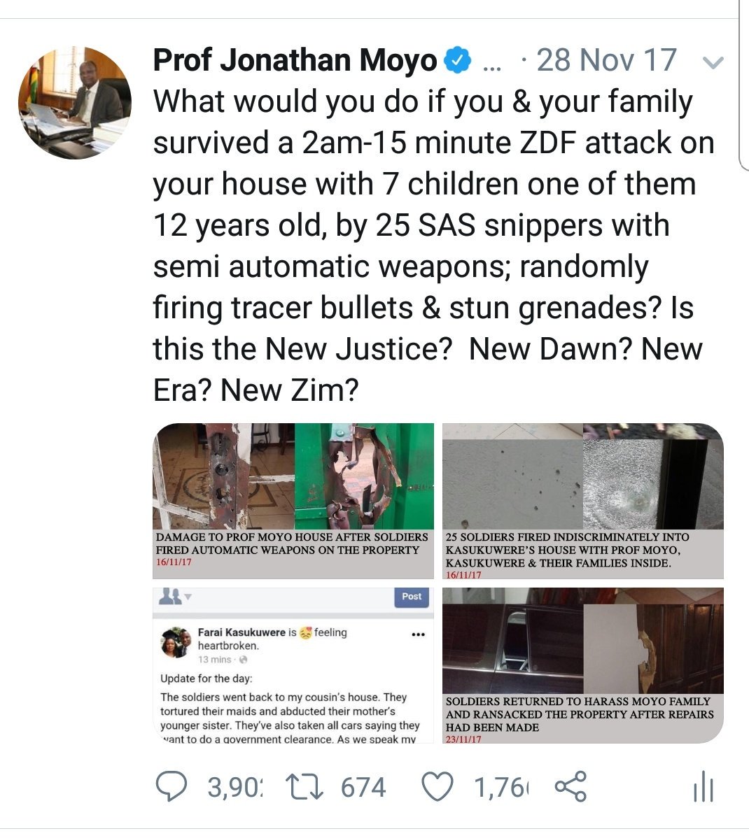 Prof Jonathan Moyo Profjnmoyo Twitter