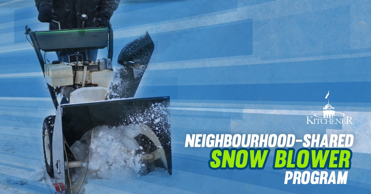 City Of Kitchener On Twitter Could You Use A Neighbourhood