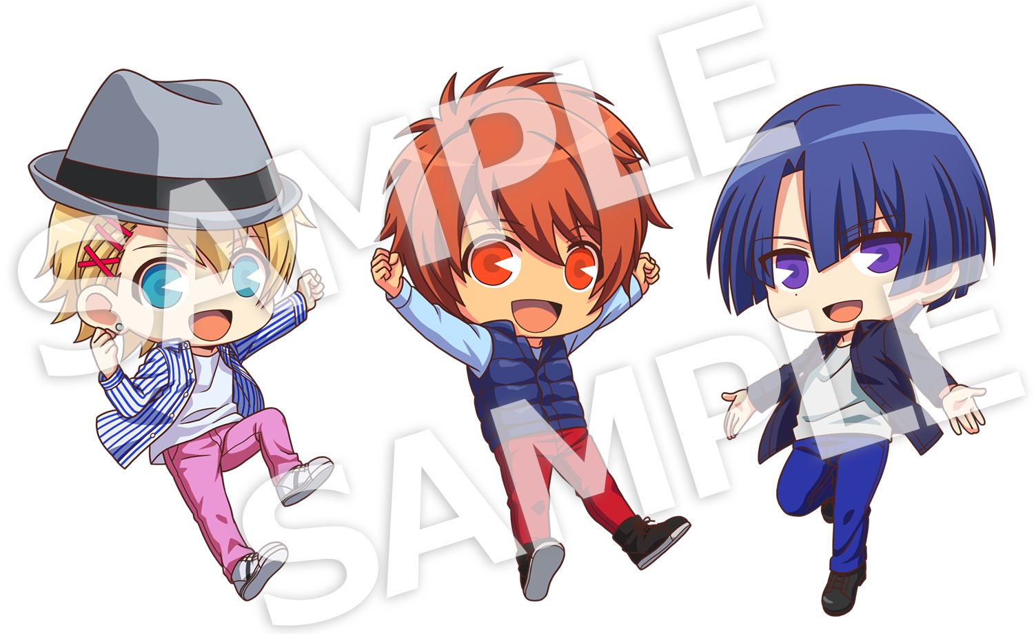 鈴村 下野のうた プリ放送局 10th Anniversary イベント用描きおろしイラスト公開 19年1月27日 日 開催の 鈴村 下野のうた プリ放送局 はじめての公開収録 の描きおろしイラストを公開 当日は真斗 翔 音也のかわいいミニキャラを使用