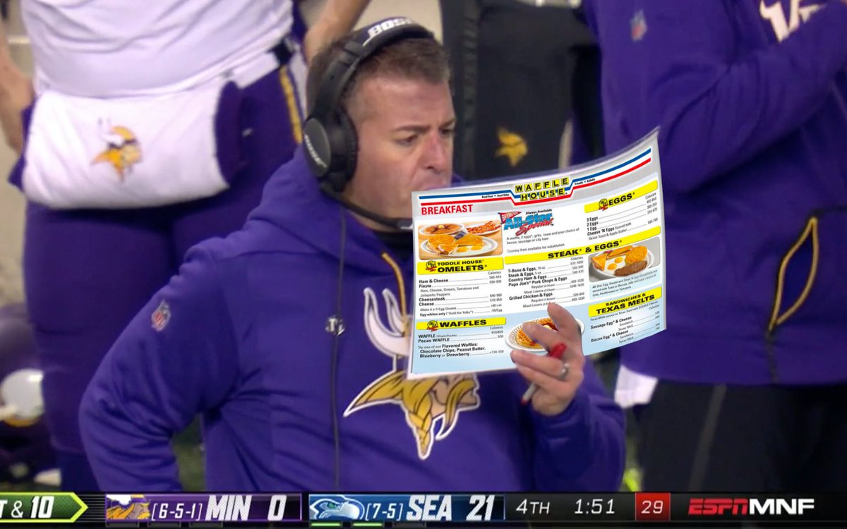 "What's wrong with the Vikings playcalling?"
