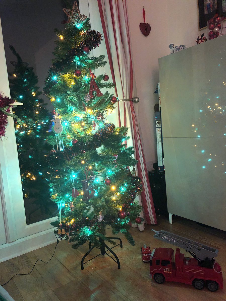 In the hustle &amp; bustle of the holiday season, it may be tempting to take a few short cuts. Fire Chief Scott Goldstein asks that you make sure that safety isn’t one of them. While this tree clearly has a fire watch, please water fresh trees daily. bit.ly/2gJr8mT