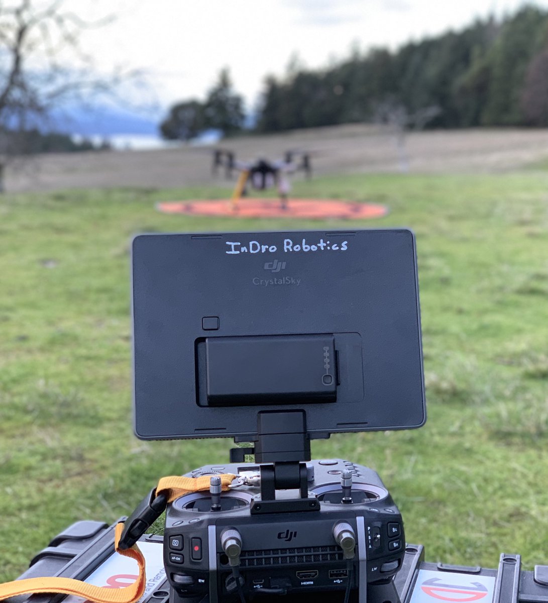 jaredhunt's tweet photo. One point of the #BVLOStrials is to look at the integration of multiple technologies; we are testing ops near dusk, with 3 drones in the air testing light beacons, @iris_automation and @KongsbergGeo systems. Will also look to test AVSS‘ technology. #DronesForCanada #DroneSafety https://t.co/AGOrJxiP9s