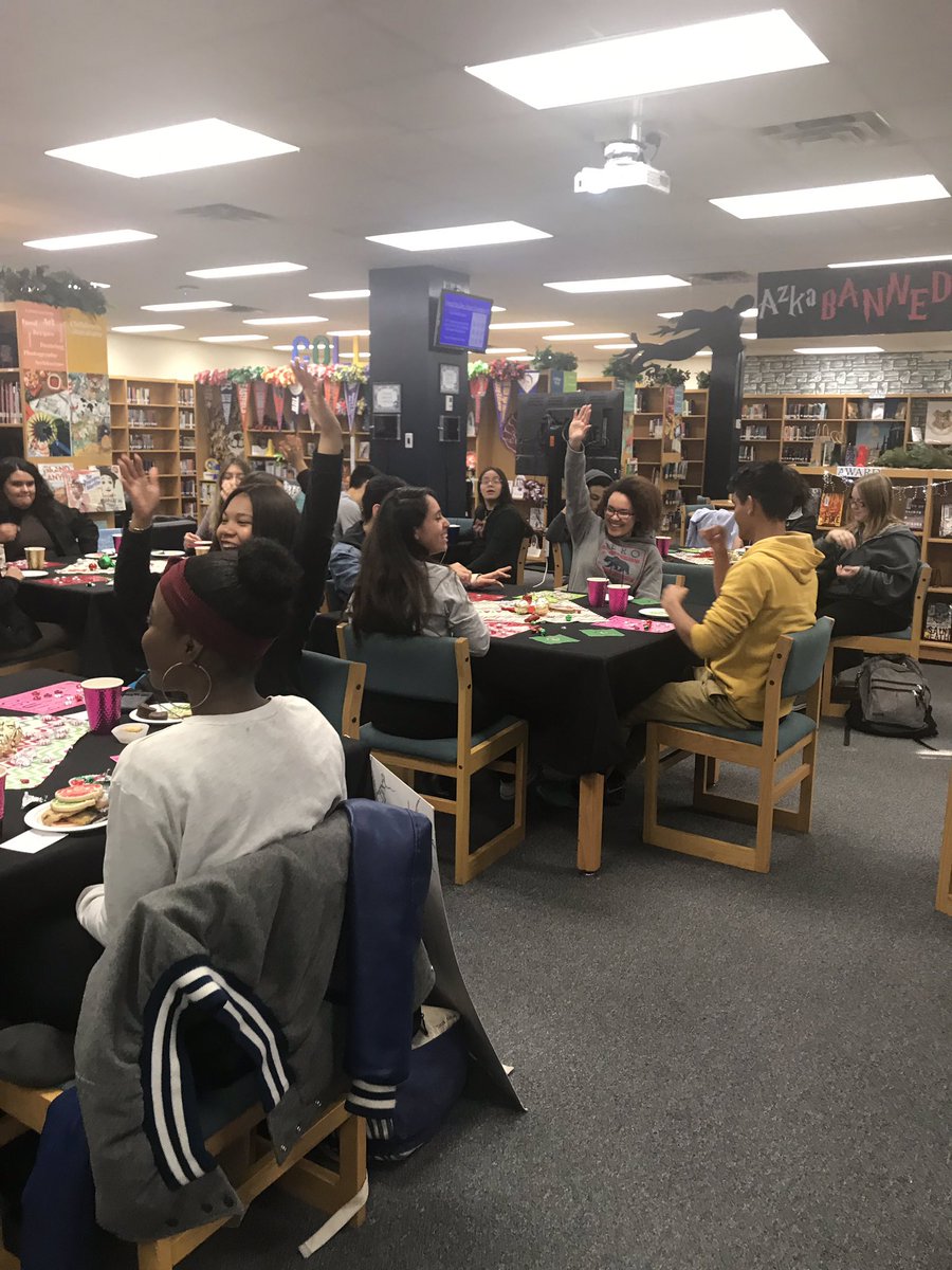 they_lead's tweet photo. Had a blast at our Gourmet Hot Chocolate Bar at Modern Manners! What a great group of student leaders! #modernmanners #NorthSidePride #gourmethotchocolate #holidaybingo https://t.co/C8rMwyoIvu