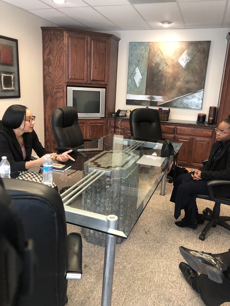 LILDonAIR's tweet photo. Closest I come to court. #12DaysOfChristmas: Kamryn becomes a lawyer! (I couldn’t film the cases of course.) Thank you to attorney April Roberts for taking her to court and showing her your office!! Mini series starts Thursday! #GrindingInRealLife https://t.co/3zfpLeZQvS