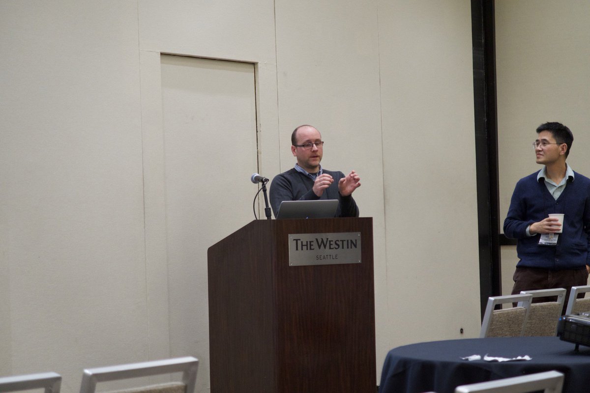 John Brennan presenting our work on Predicting the Computational Cost of Deep Learning Models at Big Data 2018