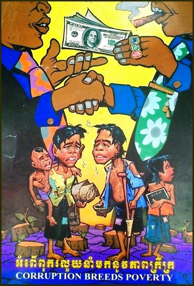 LowrieJohn's tweet image. #WhyFactor Corruption 2 .. up paying. In #Cambodia it must be new #US$ notes, large sums, untraceable to speed on easily up-the-line. Once @ukincambodia supported its nationals. Not today, to drum up trade it won't upset authorities, undermining #BriberyAct 2010 @corruptnwatchuk