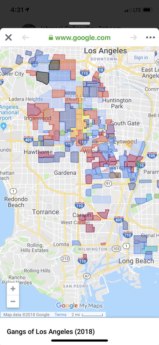 Street Gangs Map