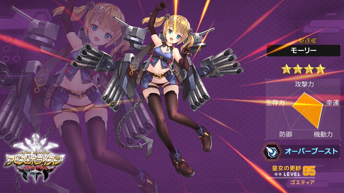 フェリ ロス Auf Twitter アビス ホライズン 3d艦船擬人化 艦隊アクションrpg アビス ホライズン