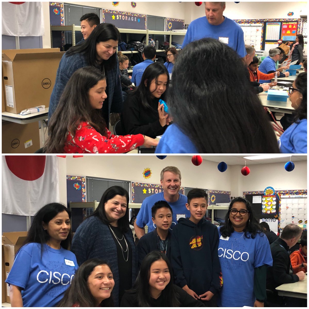 MariniMartinez's tweet image. It was great to get back to my engineering roots and out into the community to build robots with students from the local YMCA. #BeTheBridge #WeAreCisco #LoveWhereYouWork