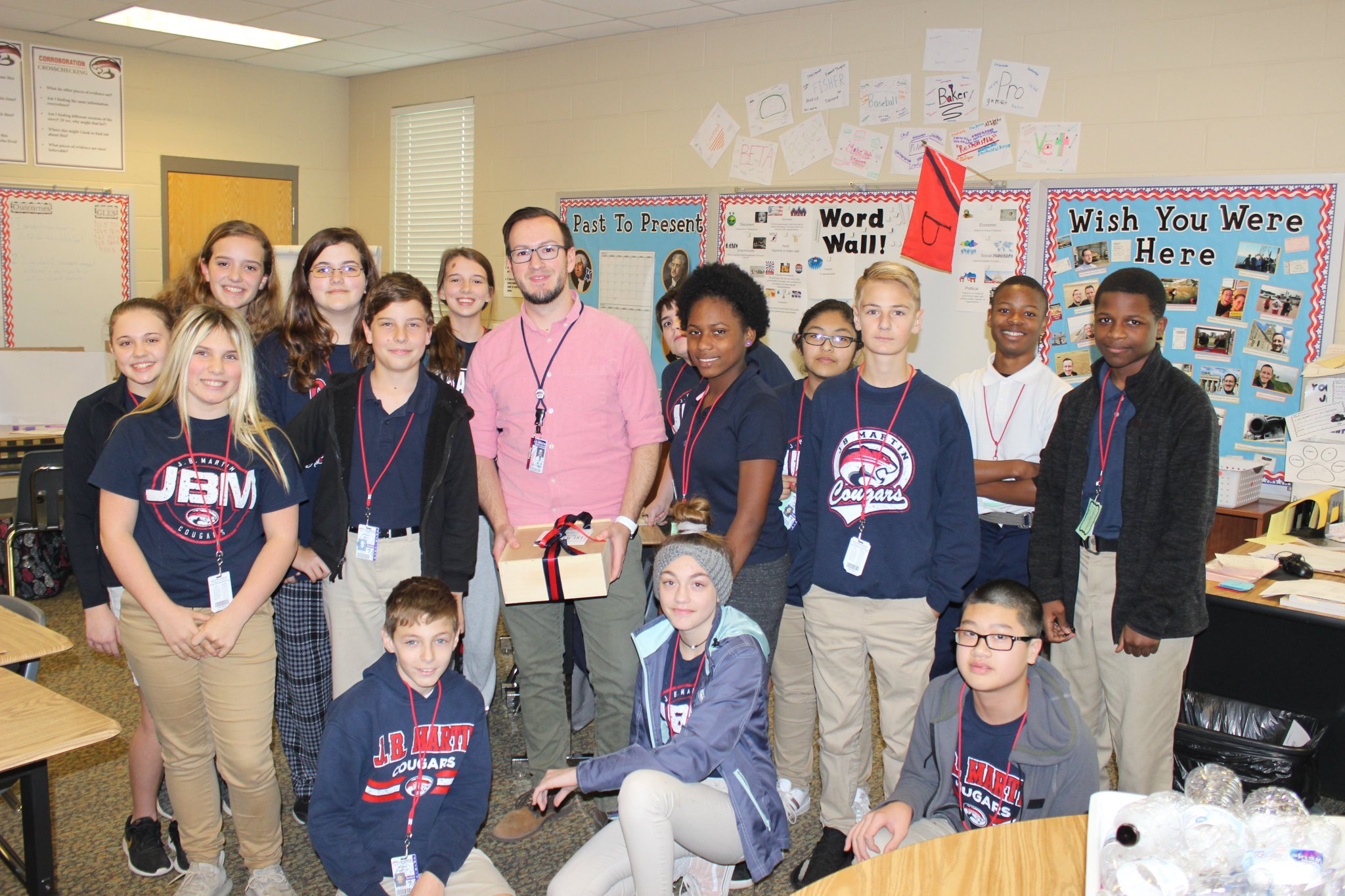 J.B. Martin Middle on Twitter "Our teachers give tremendous effort