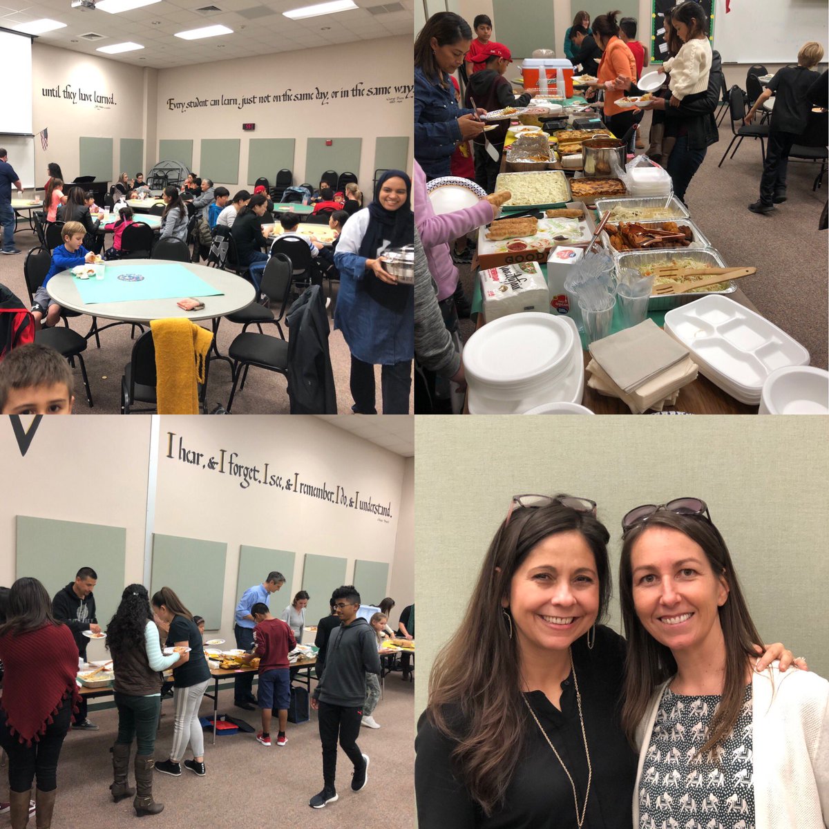JWalshMS's tweet photo. So proud of our #rrisd1family. Tonight we celebrated with our English Language Learners and their families.  Good food, good times, great families. https://t.co/GNJG3CTBXc