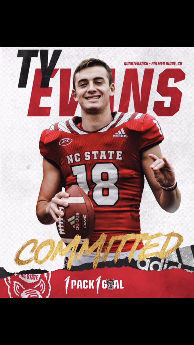 2019 3* QB Ty Evans commits to NC State r/CFB