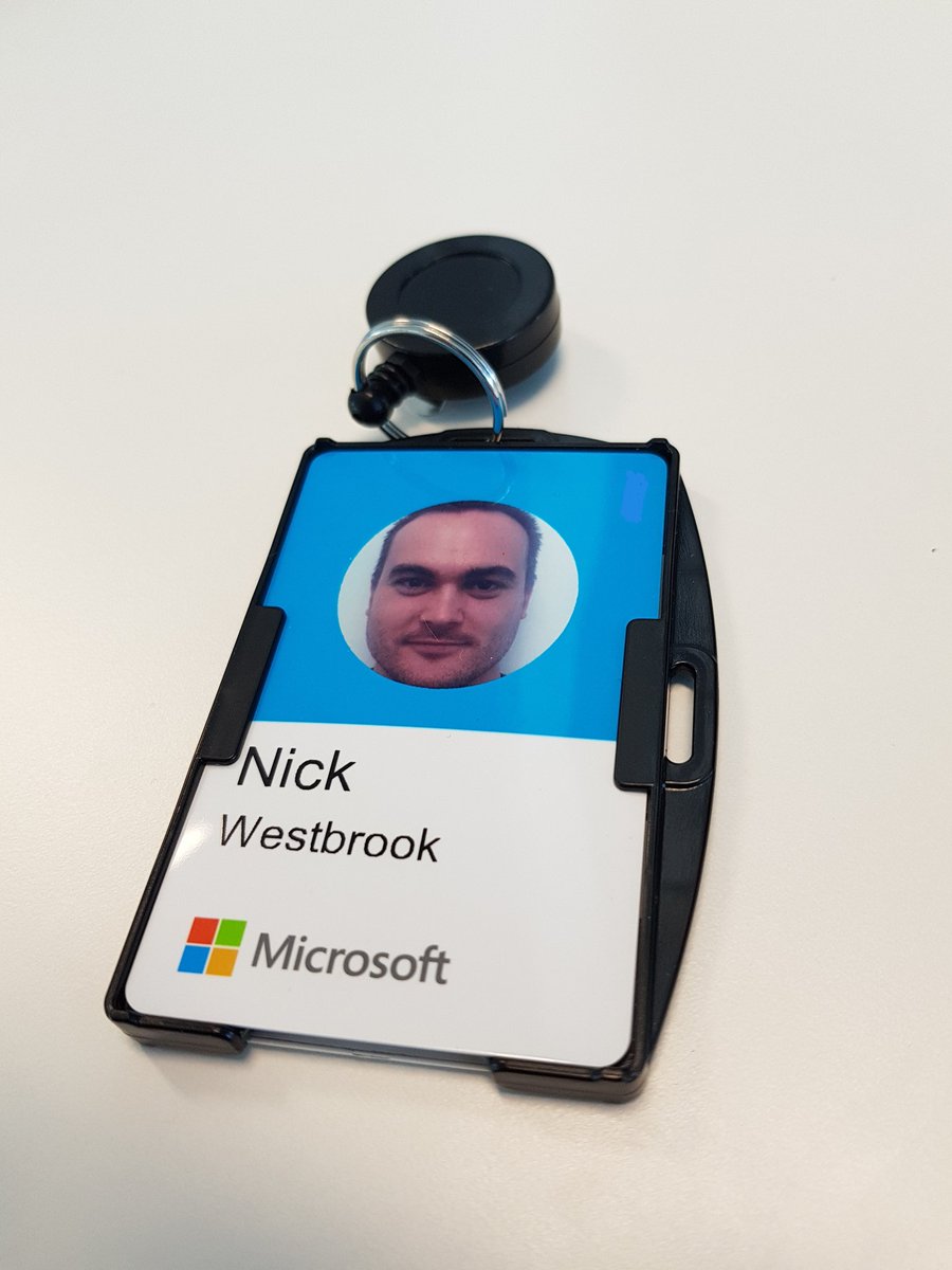 nickwestbrook's tweet photo. Woohoo! My badge has finally arrived! https://t.co/gwTomeIMN5
