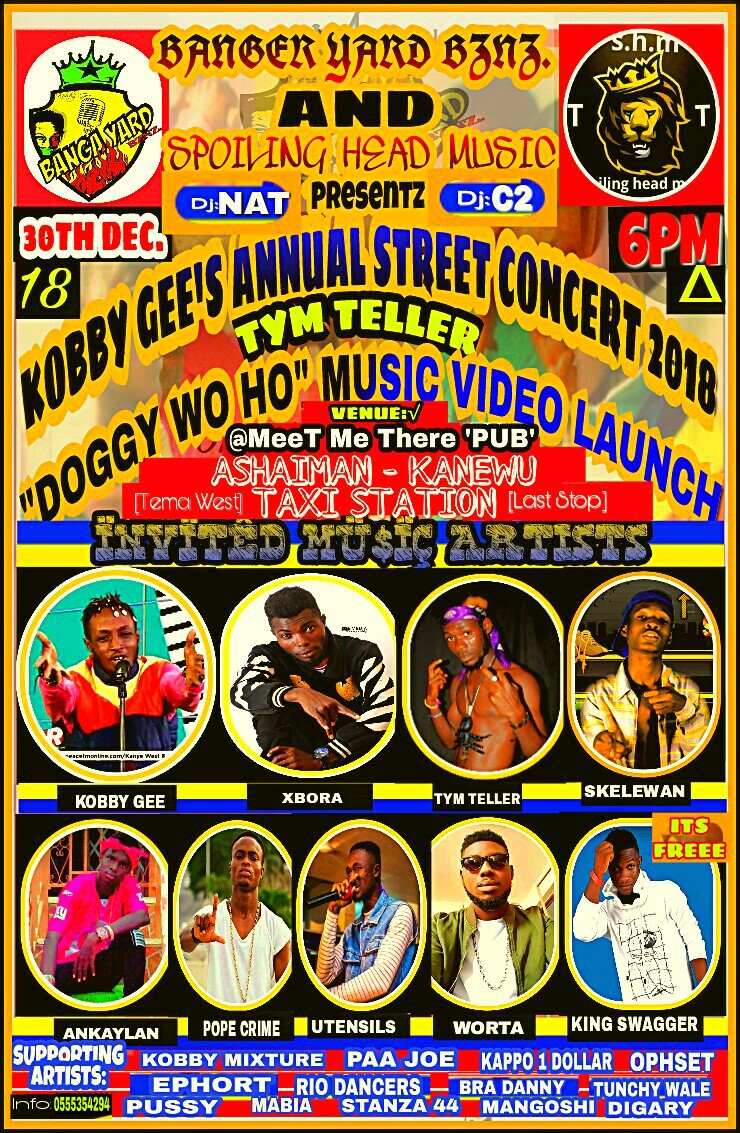 KobbyGee's tweet photo. [UNLEASHED]™
#KOBBY_GEE'S_ANNUAL_STREET_CONCERT 2018 
#RELOADED
#TIME_TELLER_DOGGY_WO_HO_MUSIC VIDEO #LAUNCH https://t.co/0XvmEX3mhh