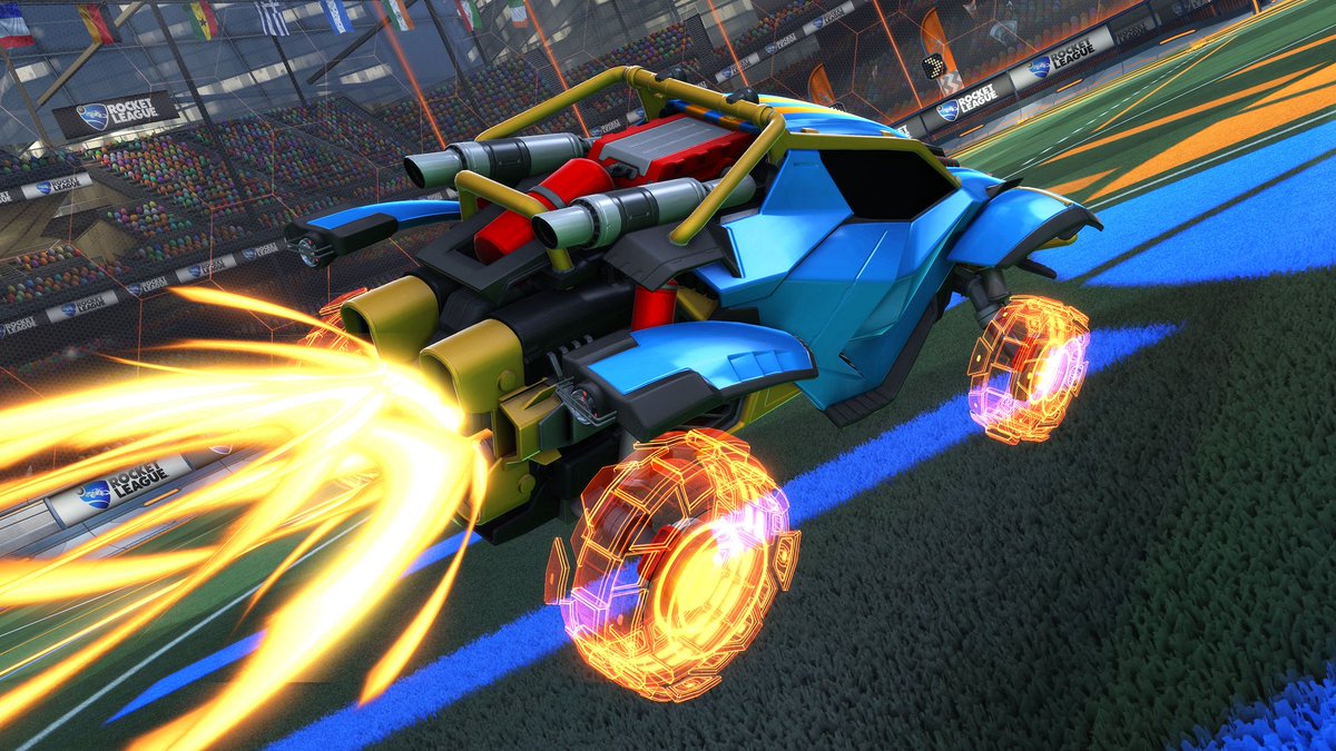 RocketLeague's tweet image. ICYMI - #RocketPass2 is here! Special Edition Wheels are (WOW) here!! 🙌

Tier up, RL friends: rocketpass.com