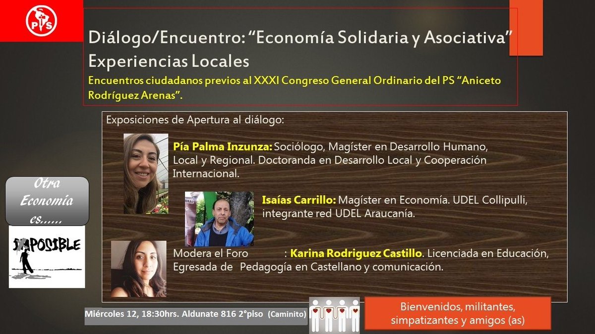 PSCTemuco's tweet photo. Hacemos extensiva la invitación a nuestrxs militantes, adherentes y simpatizantes https://t.co/lPyrnCe6pX