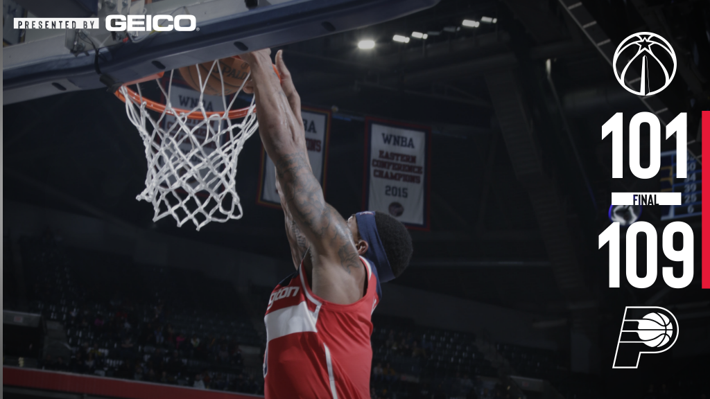 We fought.  Beal 30p Oubre Jr. 23p Rivers 13p  #WizPacers | #DCFamily https://t.co/YNPJaDqtKg