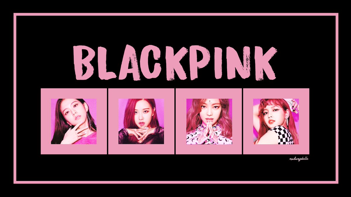 Tạo ảnh logo blackpink với nhiều mẫu thiết kế đẹp mắt