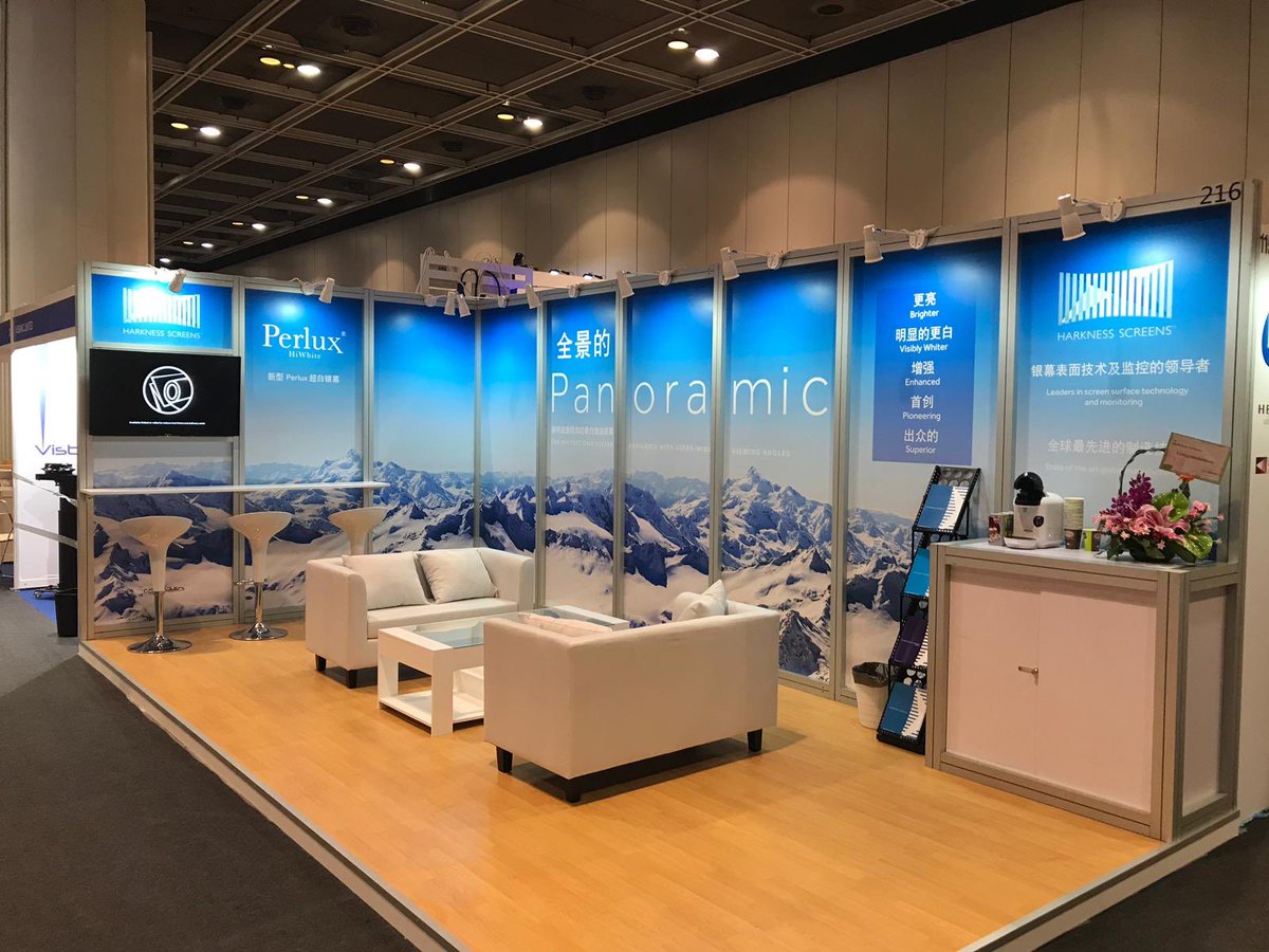 Our team are ready at #CineAsia. Join us at booth 216 to learn about Perlux HiWhite, the screen of choice for #CineAsia - #Clarus XC, the latest version of our leading design and equipment specification apps and our screen monitoring tools. #cinema #movies #HongKong