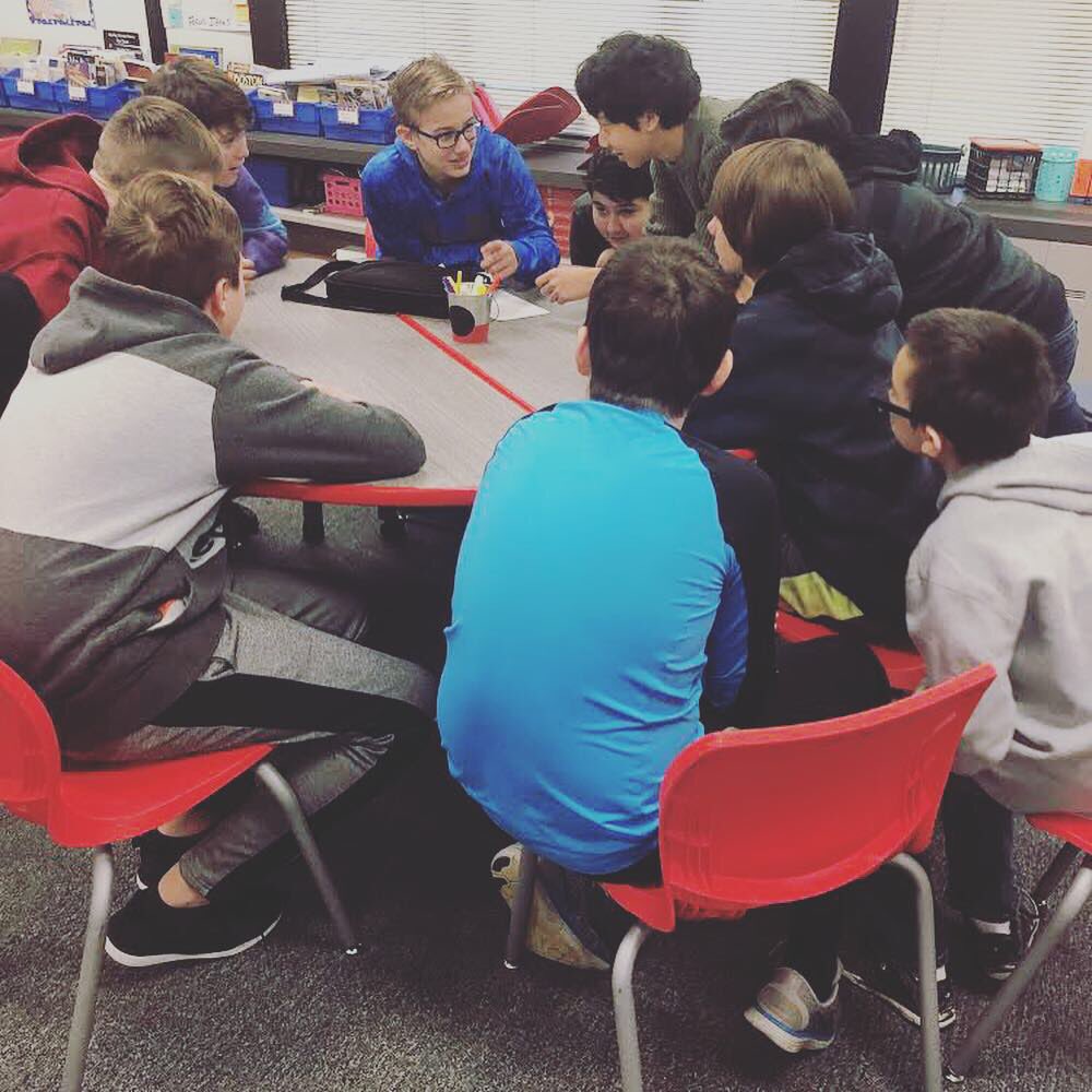 burnsiewoj's tweet photo. Final #jeopardy #constitutiontest @csjhwildcats review today... this teacher needs a nap 😴! #iteachmiddles #gameday #thestruggleisreal #d15learns https://t.co/siO0Z4H4hN