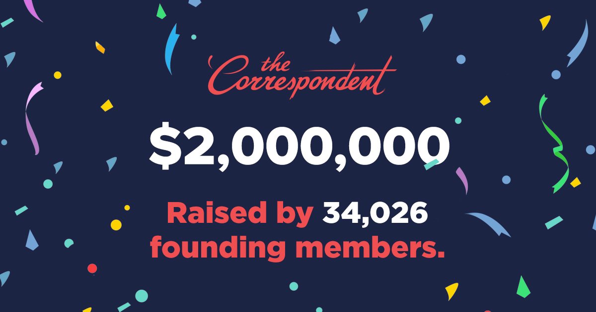 #UNBREAKINGNEWS: $2 MILLION DOLLARS RAISED.

Incredibly thankful to all of our founding members for helping us get here! 

Four days to go: let's bring this home! 🚀