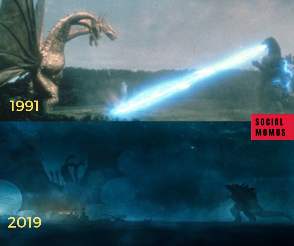 The two Kings meet after almost 3 decades
1991 vs 2019
#godzilla2019 vs #kinggidorah
#GodzillaKingOfTheMonsters #GodzillaMovie