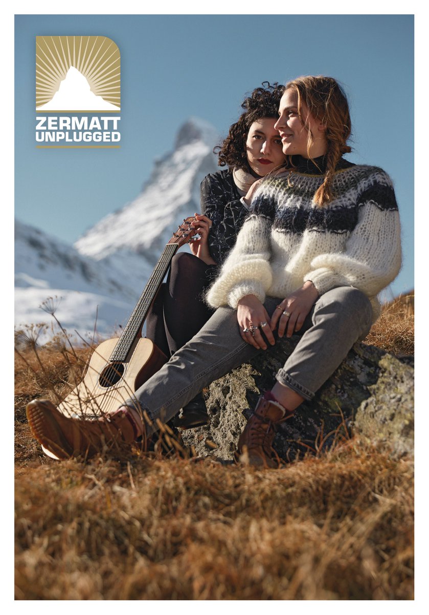 ZERunplugged's tweet image. E VOILÀ – Unser neues Kampagnenbild mit Steiner &amp;amp; Madlaina 😍

Morgen geht&apos;s weiter im Programm.
Wir platzen fast vor Vorfreude. 🎈

#zermattunplugged #steinerundmadlaina #programrelease #onedaytogo #zermatt #matterhorn #soexcited

© mauropinterowitsch.de