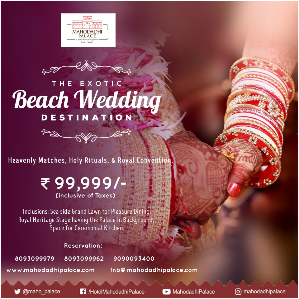 mahodadhipalace's tweet photo. This Wedding Season, embrace the tradition with soulful vows at this impeccable destination that gives you memories for life to cherish!
#destinationwedding #weddingvenue  #beachweddingvenue #beachsideweddingvenue
#mahodadhiplace #royal #heritage #royalty #palacehotel #beachhotel https://t.co/0TDTwQVXrV