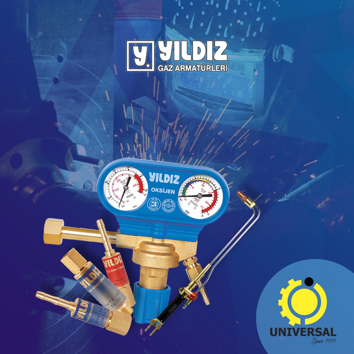 Əziz müştərilərimiz, siz də mağazamıza gələrək "Yıldız Gaz Armatürleri" brendinə məxsus əks klapan, reduktor və kəsmə rezak (avtogen) məhsullarını əldə edə bilərsiniz.
Website: universal-az.com
#Universal #UniversalPro #UniversalProMMC #YıldızGazArmatürleri #Welding