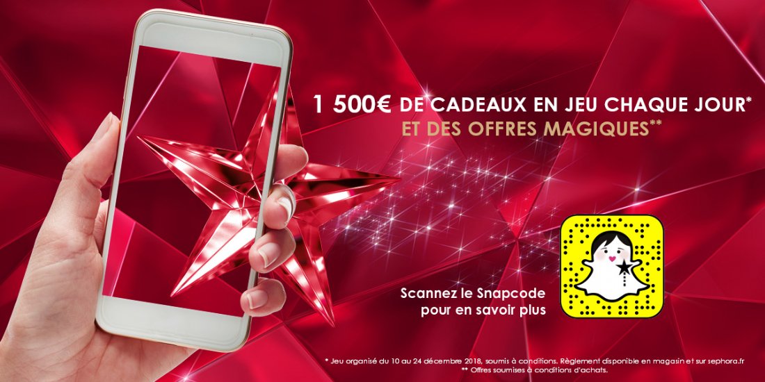 EloStras's tweet photo. Sephora met la réalité augmentée au service du drive-to-store avec Snapchat https://t.co/cqSFNX4fnD via @Emarketing_fr https://t.co/Q4Pc6DLSE4