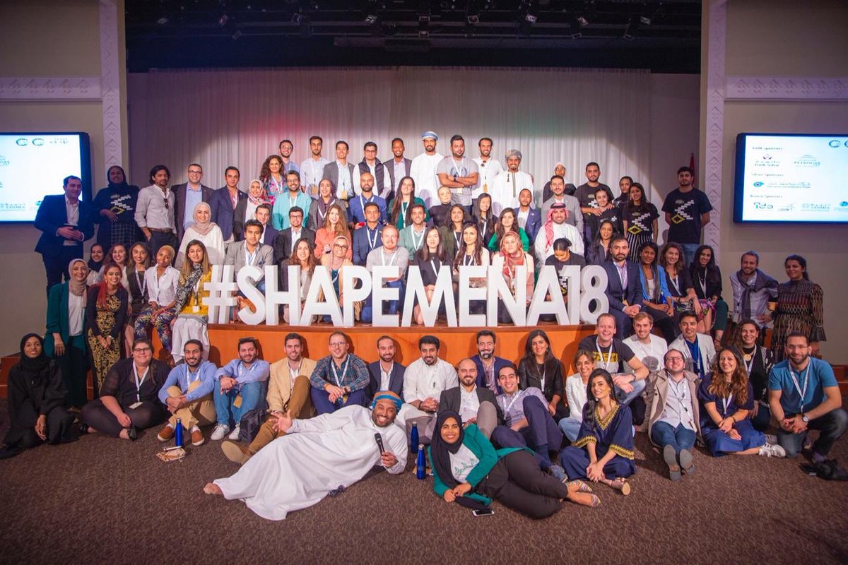 RiyadhShapers's tweet photo. Our @RiyadhShapers champions participating in the grand event for youth in the Middle East #SHAPEMENA18 https://t.co/nLt3StsDiW