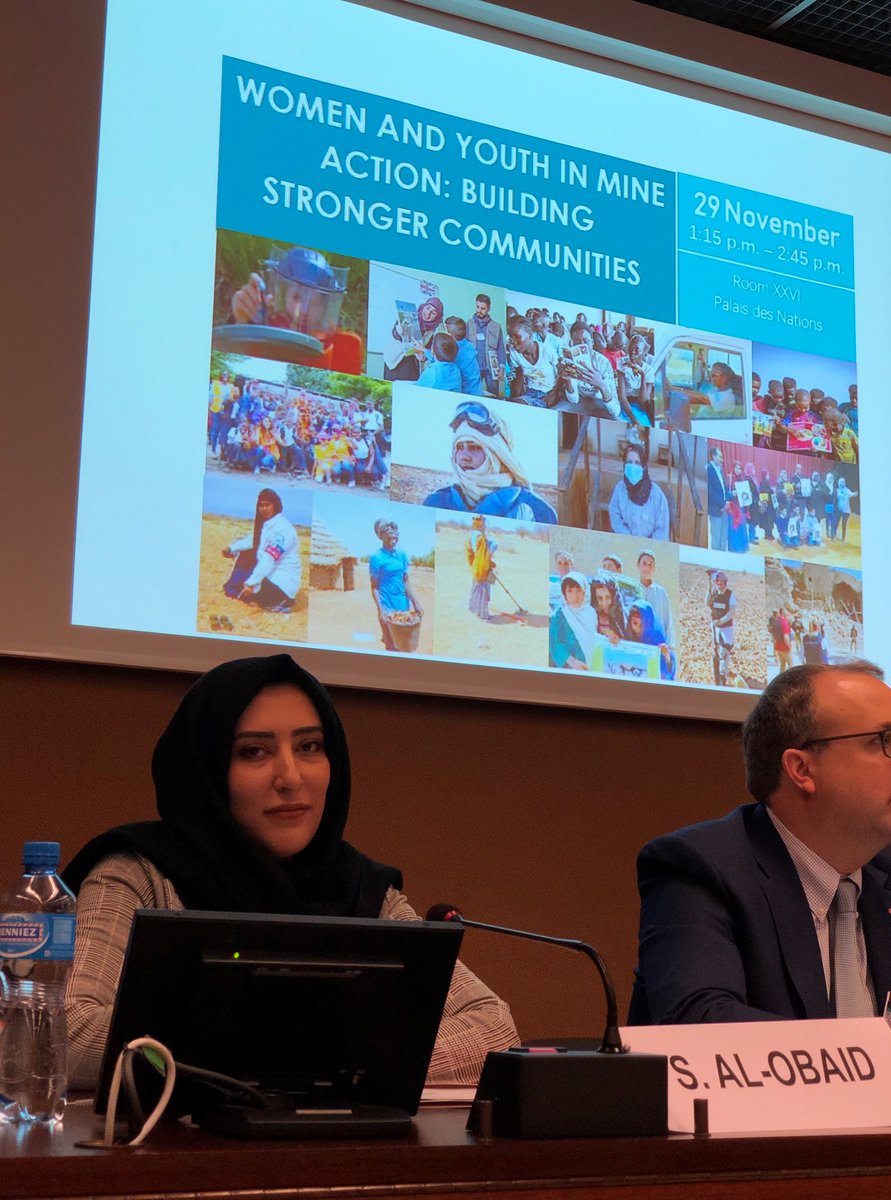 UNMAS's tweet photo. “I want to involve and encourage more #women to take part in the re-building of #Mosul, and the first step must be the clearance of the thousands of items of #explosive hazards” #WomenInMineAction #17MSP #APMBC. Learn more here: https://t.co/VWpwGumuEt https://t.co/bTppwT3ewa