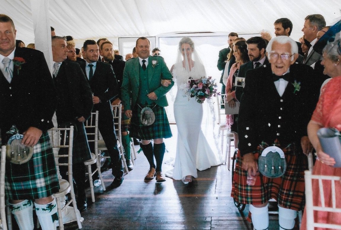One of our stunning Christie Couture brides with beautiful bridesmaids. Thank you for sharing your lovely pictures.