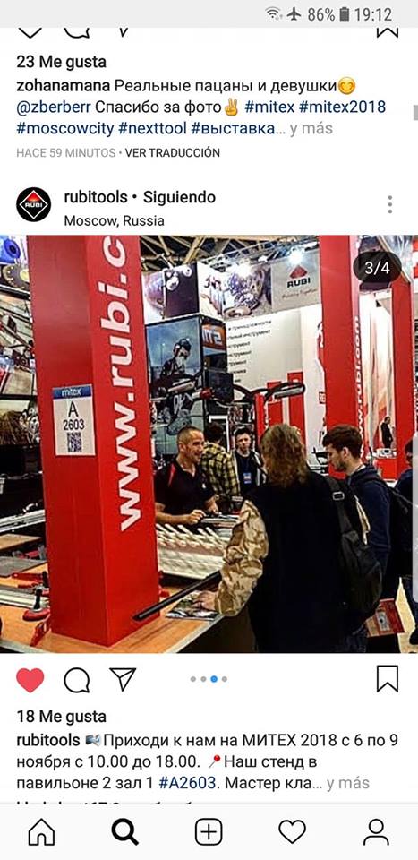 RUBI / Germans Boada (Spain) at MITEX Moscow 2018! #Rubi #GermansBoada #Spain #ToolsHardware #MITEX #MITEXFairs #MITEXMoscow2018 #RussiaMoscow #Euroexpo