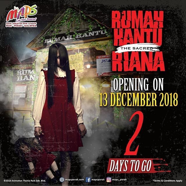 Trilogymagic's tweet photo. 👻👻👻 @maps_perak -  2 DAYS TO GO!

Rumah Hantu The Sacred Riana.
#MAPSRumahHantuRiana #MAPSPerak
*This is a new attraction in collaboration with The Sacred Riana and Trilogy Magic Factory
**This attraction is on pay-per-view basis.
***Admission ticket… https://t.co/KsXd0Wsxfc https://t.co/fa9F7QKA3T