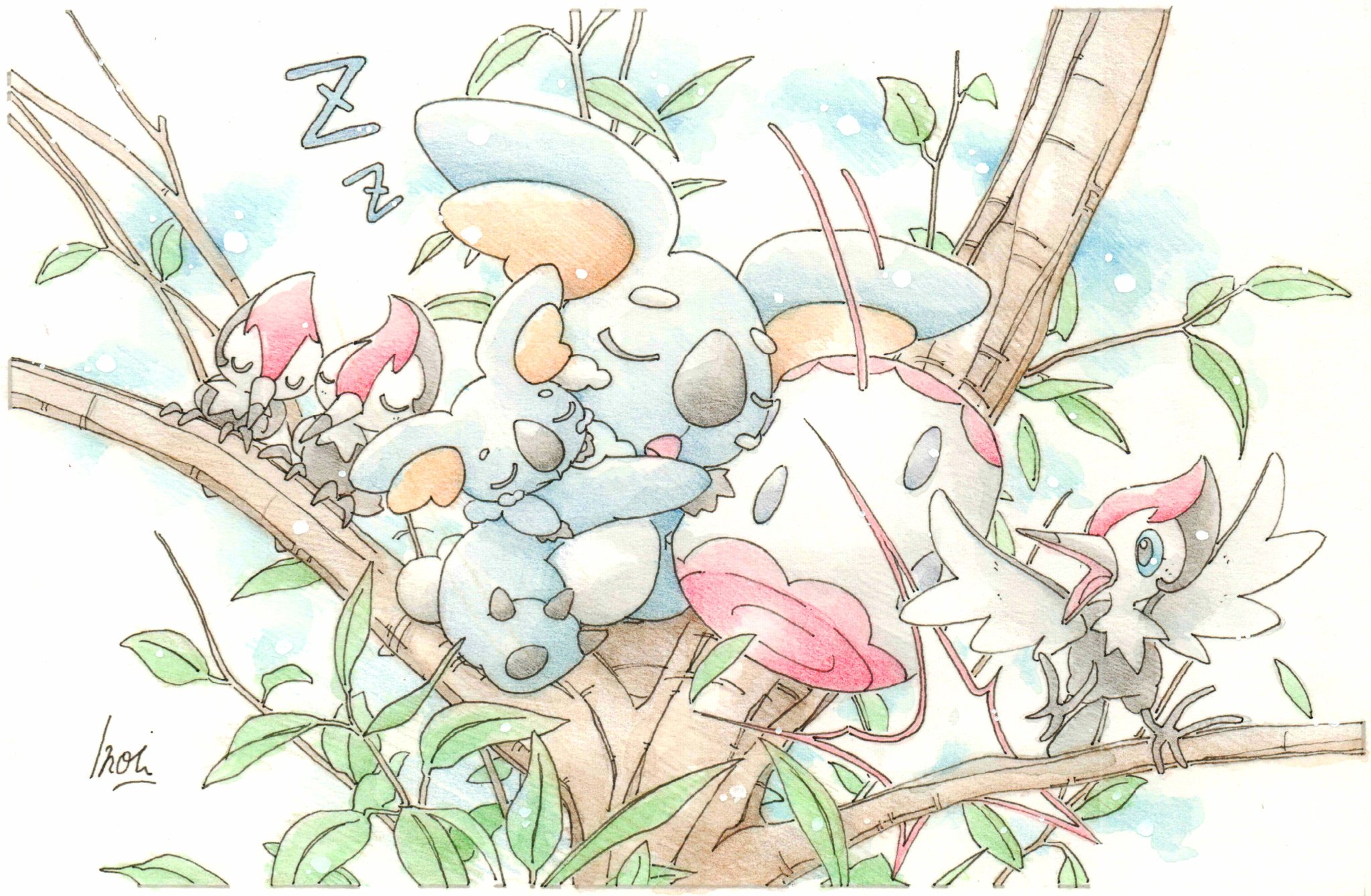 Inori Twitterren 今日のポケモン図鑑 ｎｏ ７５６ ネッコアラの ねごと ウッドハンマー T Co Axwjjbjxtx Twitter