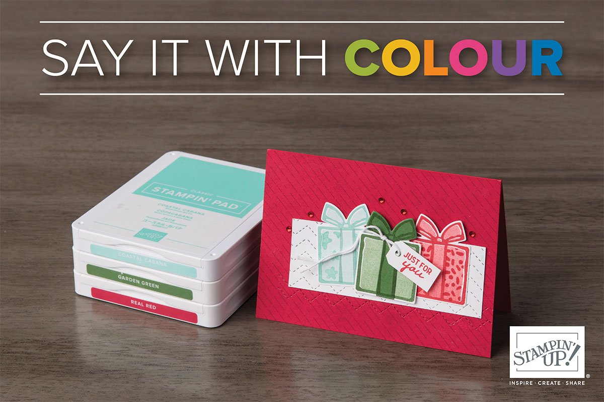 stampinupUK's tweet photo. Tell a story with colourful pictures! With our vast spectrum of colours, there’s nothing you can’t make. Shop now at https://t.co/G4twdEtp2L. #SayItWithColor https://t.co/KwT44rSXOq