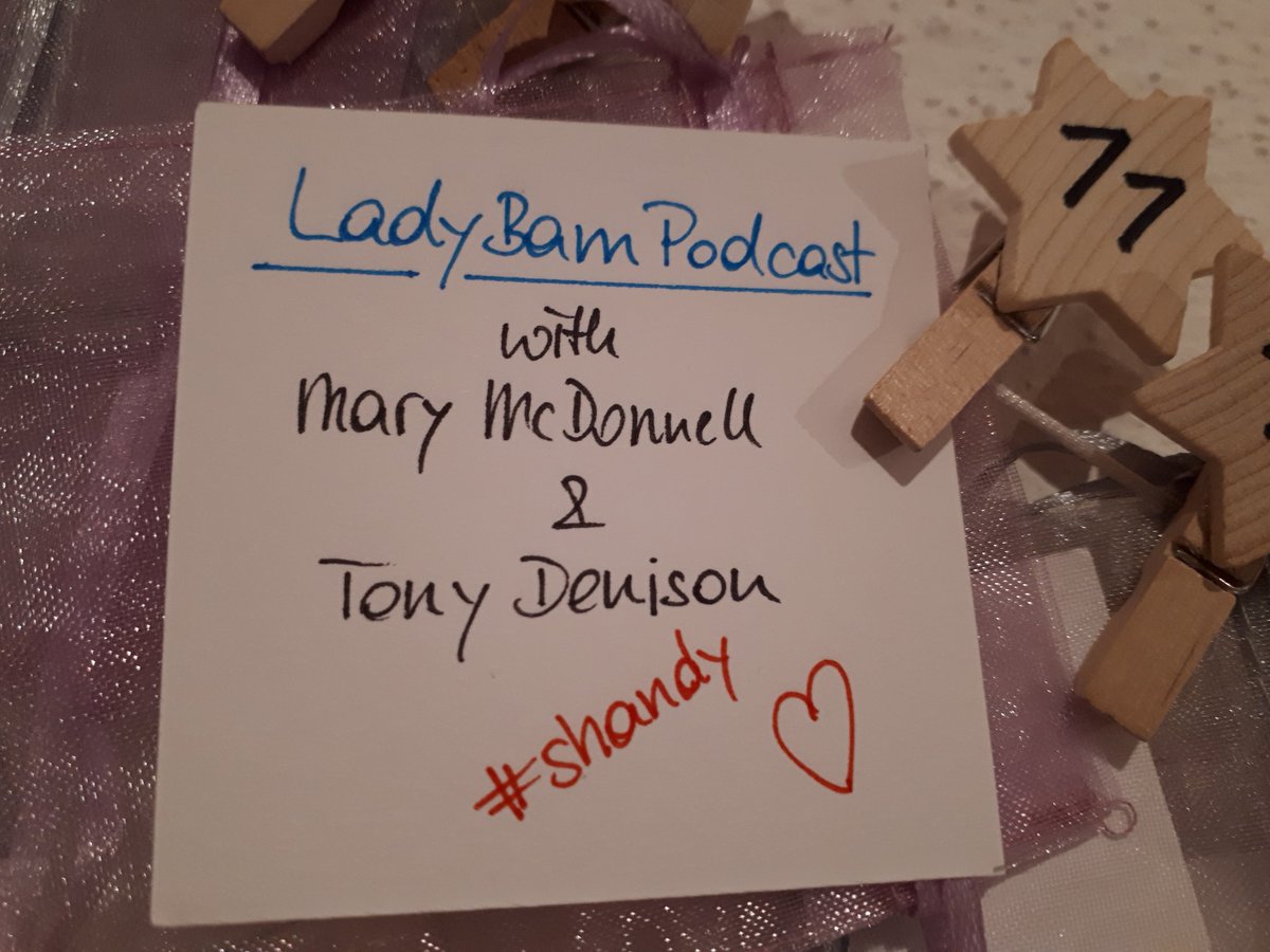 alliumart77's tweet photo. ❤❤❤ It's already December 11th in Europe and all I'm waiting for is the release of the @ladybampodcast with @MaryMcDonnell10 and @RealTonyDenison. I hope time passes quickly! So looking forward to this! 💃😍 #LadyBamPodcast #ShandyReunion #MaryMcDonnell #TonyDenison https://t.co/WTdyU3XErk