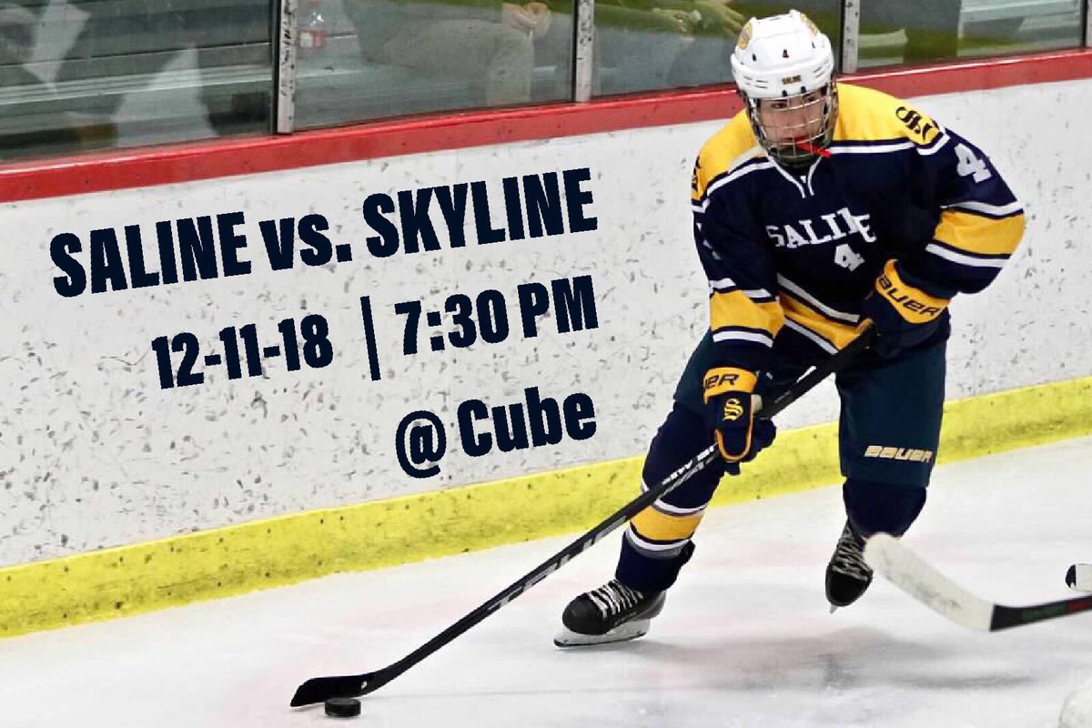 SalineHockey's tweet photo. ⚠️ ATTENTION HORNET NATION ⚠️
Home opener tonight vs. Skyline. Saline students in free! Bring friends and be loud. @SalineAthletics #secbattle #shf #hornethockey #gohornets https://t.co/aAYeb15J6z