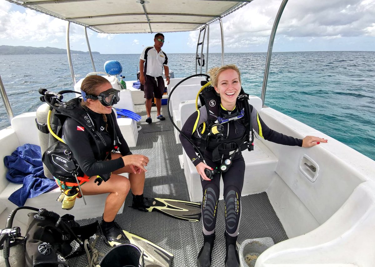 divescotty's tweet photo. Hannah had a fantastic time on her #Try #Scuba #Diving with #diveinstructor, Bev at the #pool and the #AngolPoint #divesite.
Want to #tryscubadiving? Take this #SSI #special #program in #Boracay on your #vacation! Click here: https://t.co/LyhpZoVR7I
#Aklan #Philippines #diver https://t.co/YqA0ad3UPh