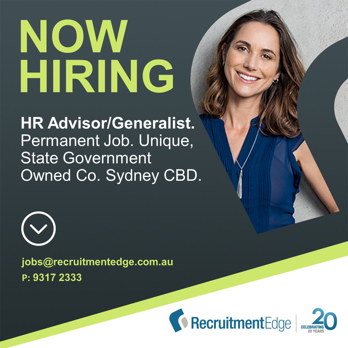 recruitmentedge's tweet photo. Hiring ... HR Advisor/Generalist - Sydney CBD  #RecruitmentEdge  #RecruitmentEdge20  #TheRightPersonForTheJob https://t.co/ahJ99BpTGF