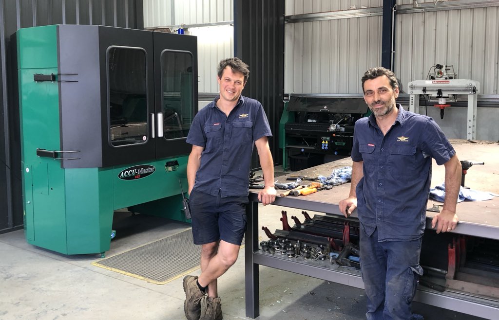 If you ever have a chance to visit the Royal Melbourne maintenance facility - world class &amp; nothing quite like it!  Mark Stravato &amp; Noel Jorgensen will be busy guys <a href="/FoleyUnited/">Eoin Foley</a> with The President’s Cup in ‘19...congrats and best wishes #UnitedInUppingTheGame