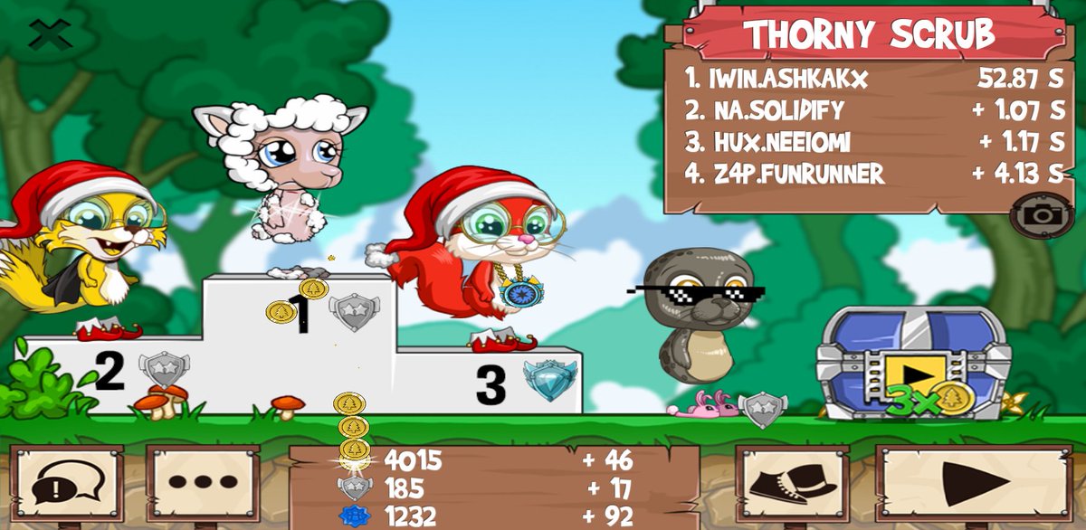 Ashkakix's tweet photo. I just beat a golden fox! #funrun2 https://t.co/nFiu8uqJOM https://t.co/l7HraxodHv