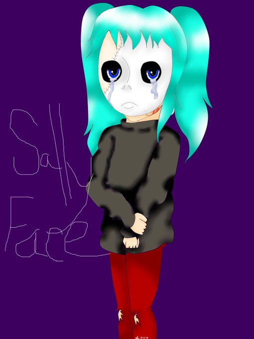 My recent art for the latest indie game Sally face #sally_face https://t.co/hk8OnuxNtp<a href="/tag/sally_face"class="tags"><span>#sally_face</span></a>